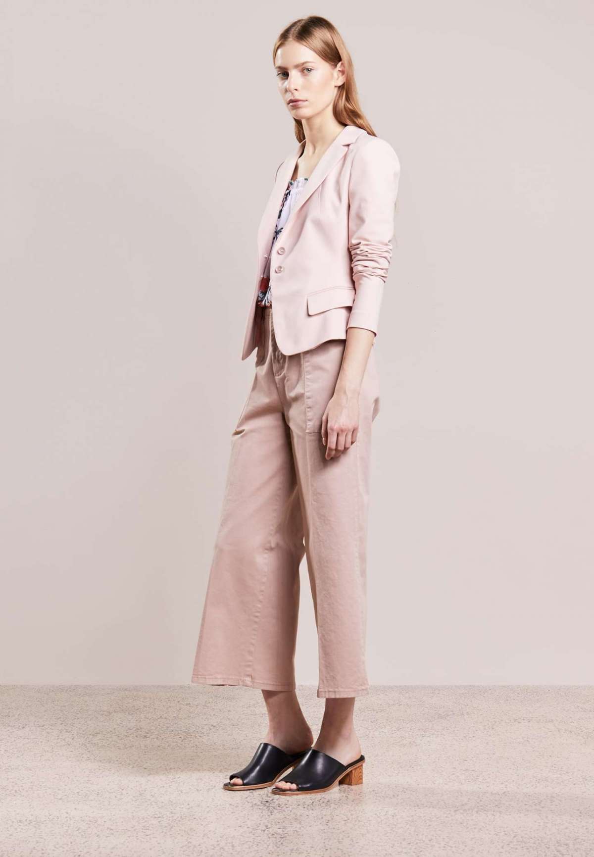 Blazer rosa cipria Patrizia Pepe