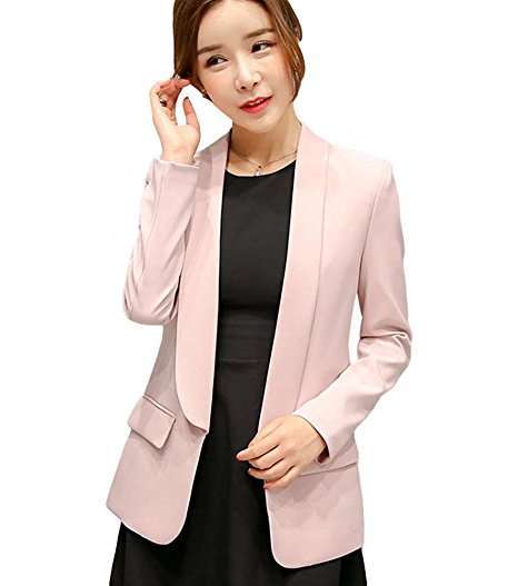 Blazer rosa cipria YiLianDa