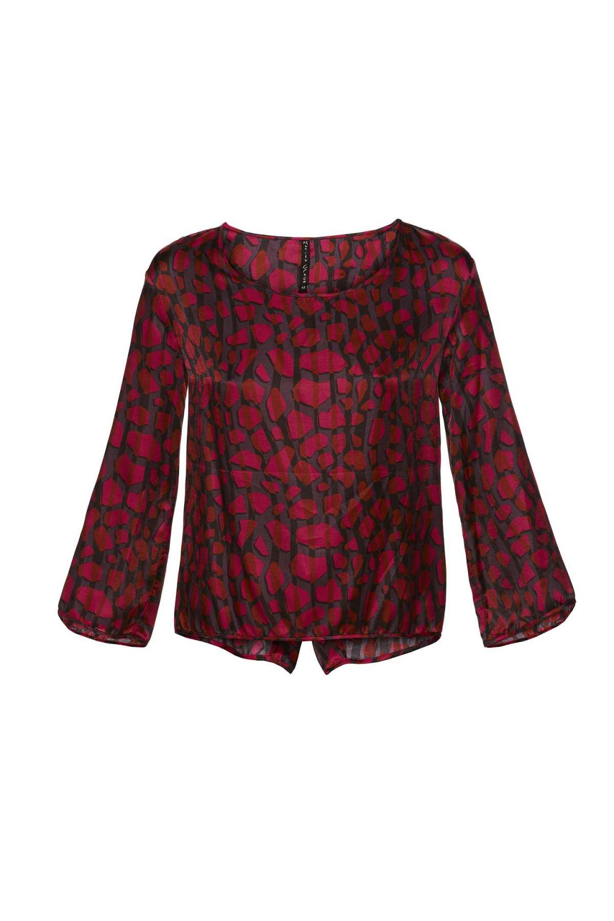 Blusa bordeaux