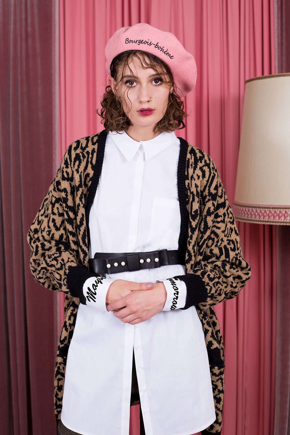 Cardigan animalier Dixie