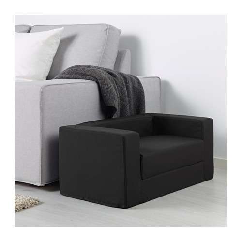 Divanetto nero IKEA