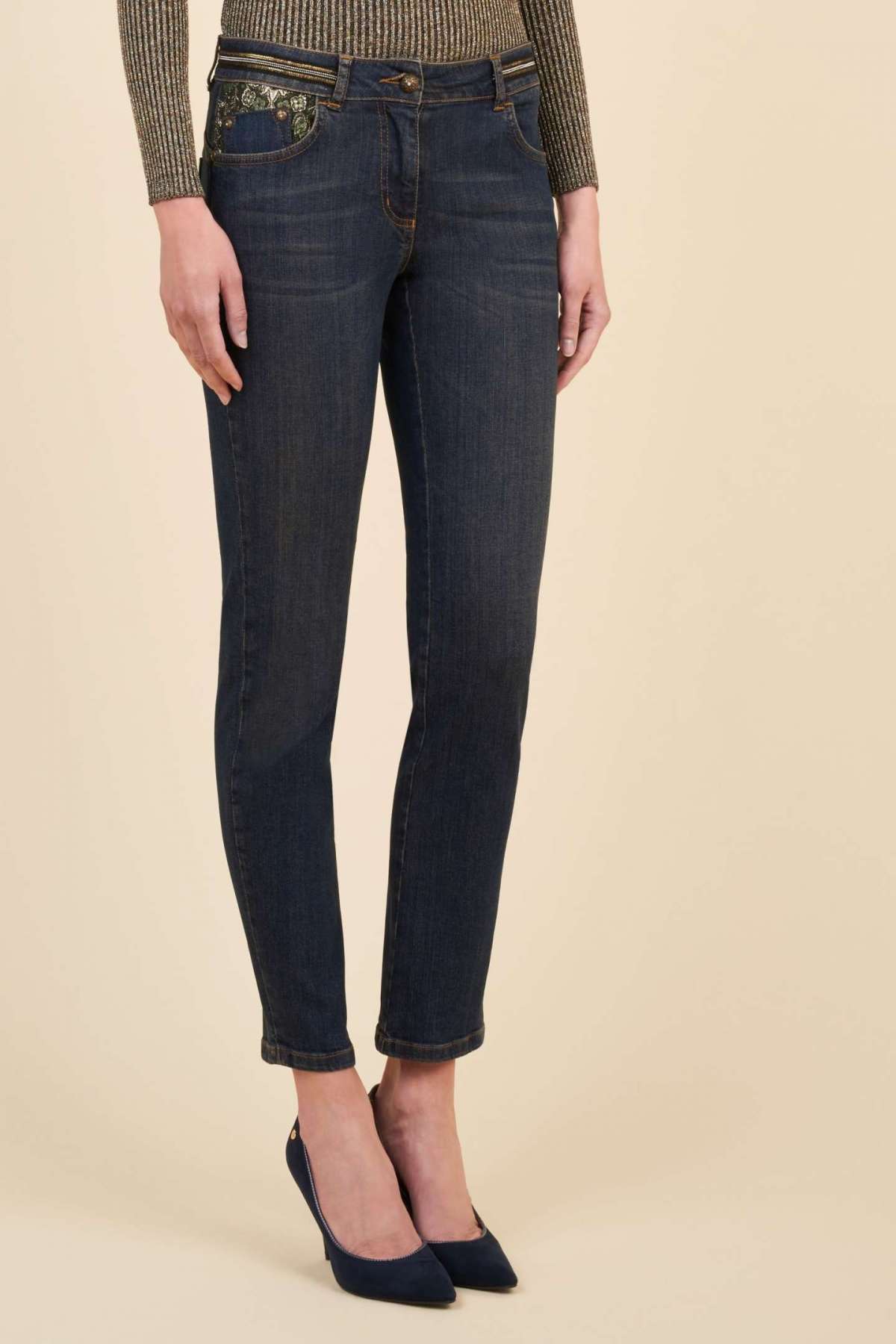 Jeans alla caviglia