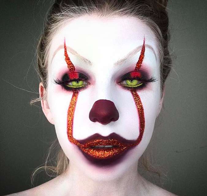 Labbra glitter per il tuo make up stile Pennywise