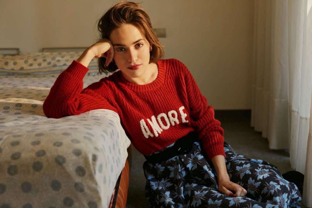 Maglione rosso Dixie
