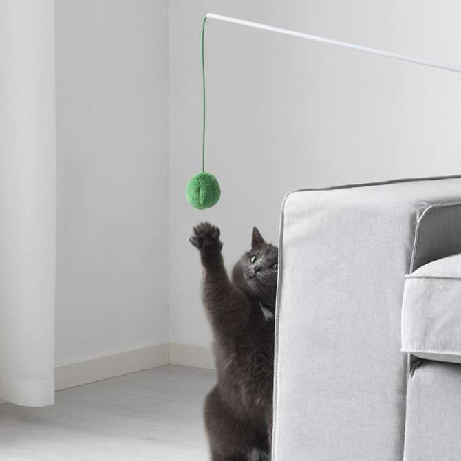 Pallina IKEA per gatto