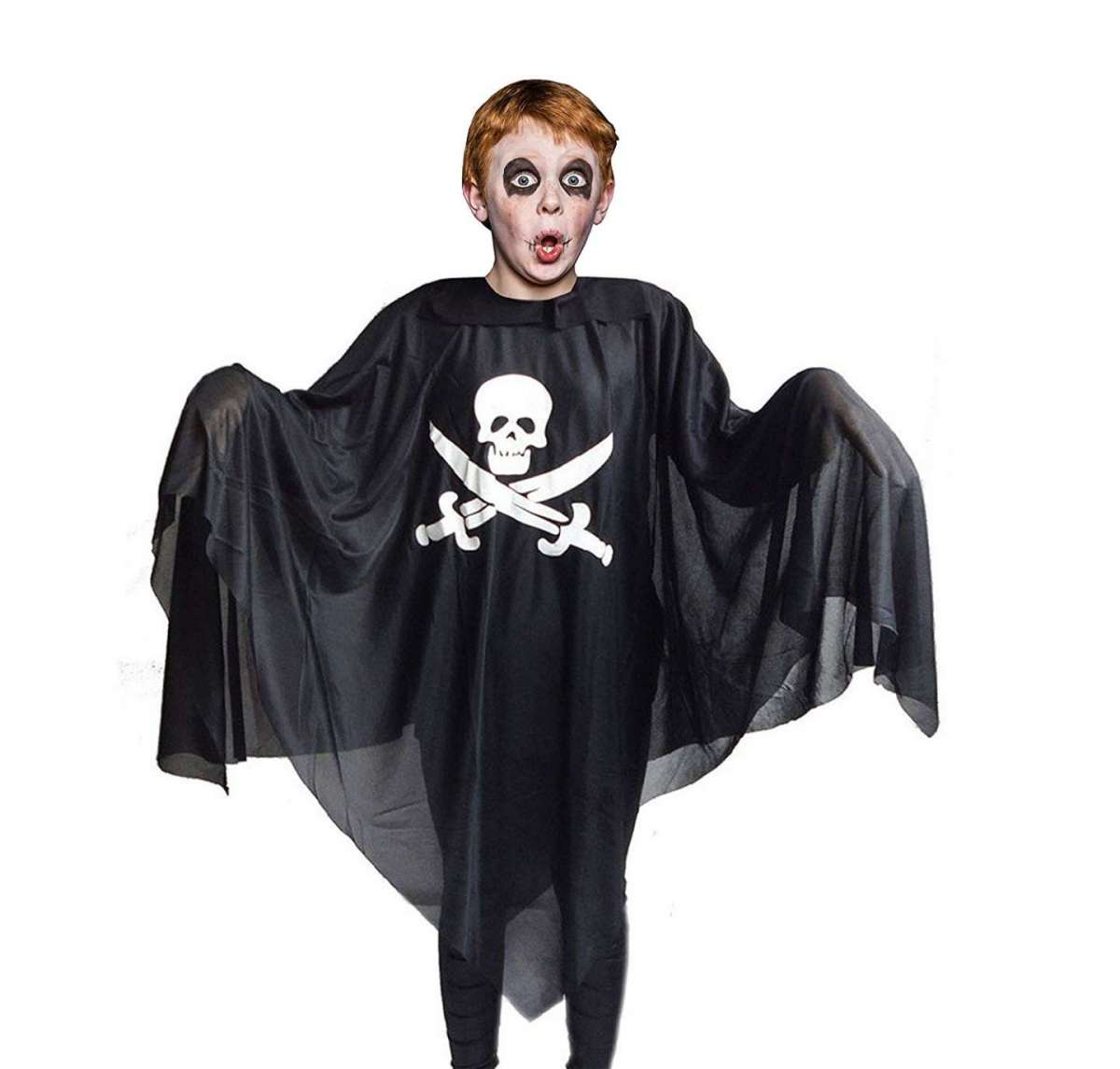 Poncho da pirata per Halloween