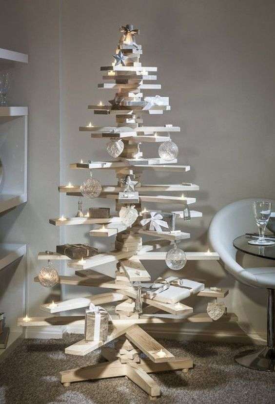 Albero di Natale in legno