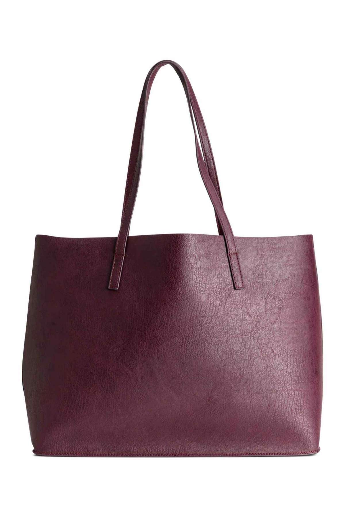 Borsa a spalla color malva H&M