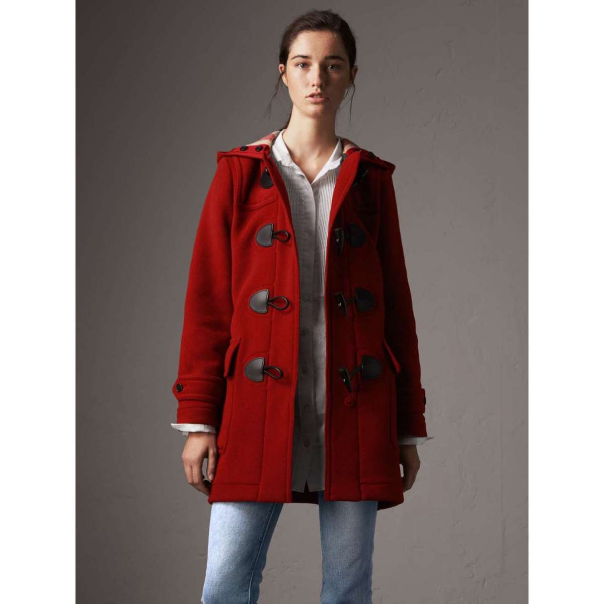 Cappotto montgomery rosso Burberry