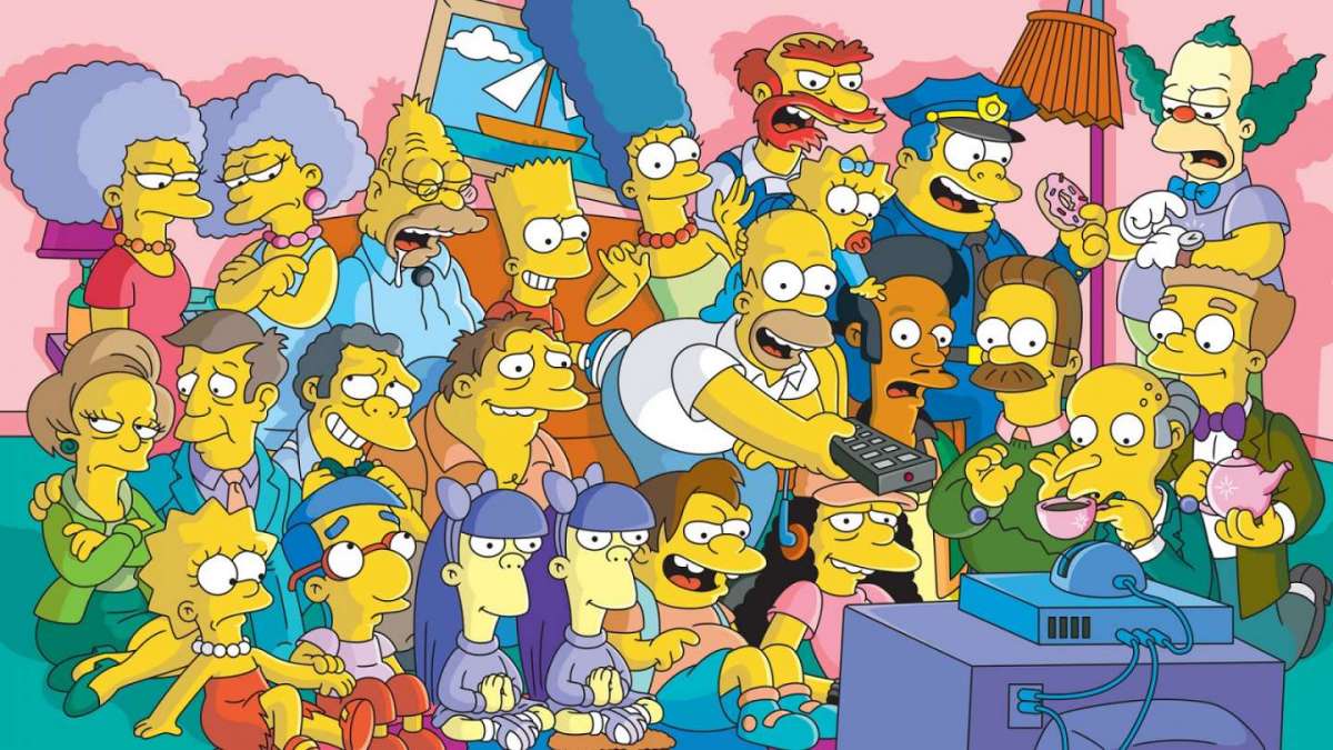 I Simpson sono i cartoni animati più famosi degli anni '90