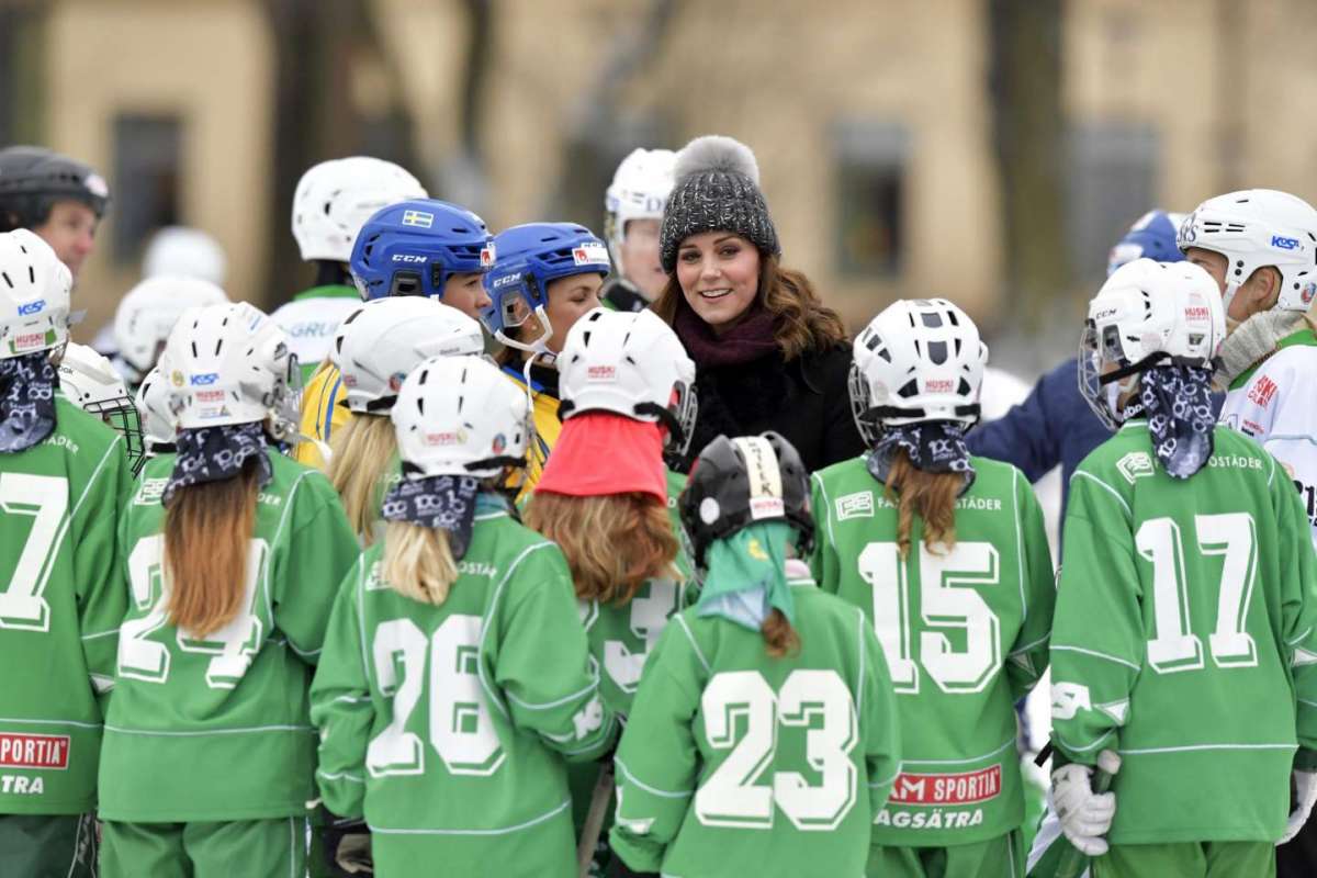 La duchessa di Cambridge in Svezia