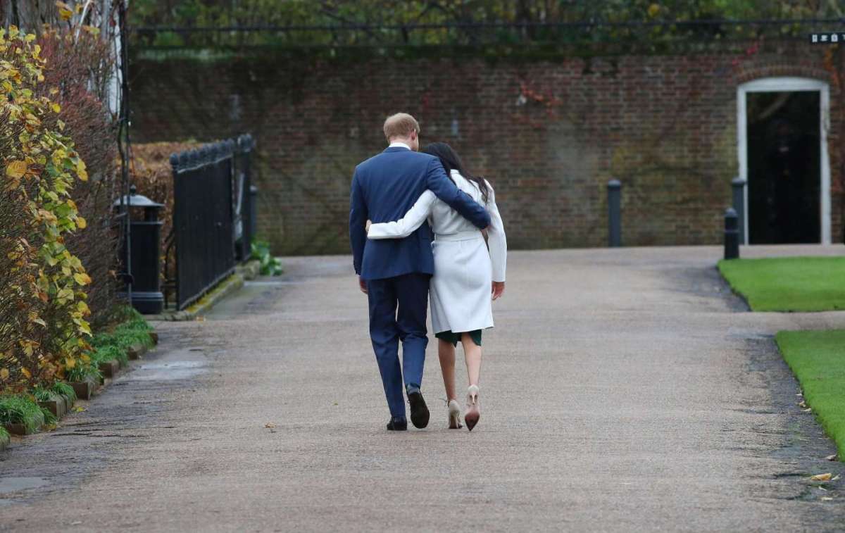 Meghan e Harry dopo l'annuncio