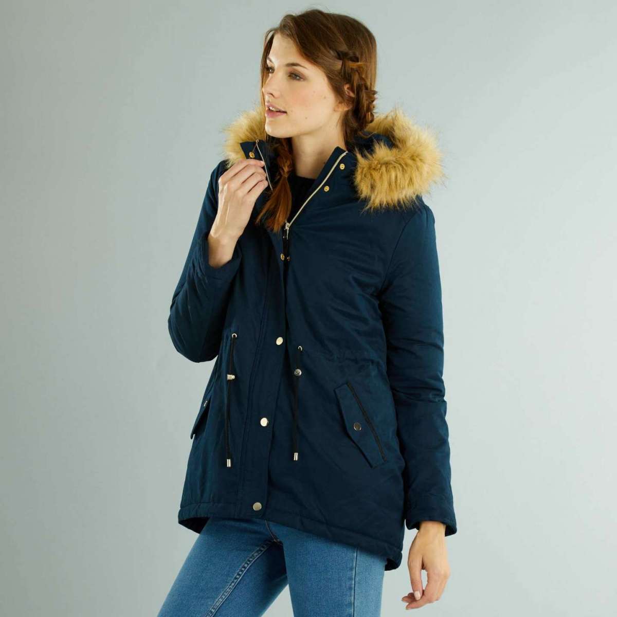 Parka blu Kiabi