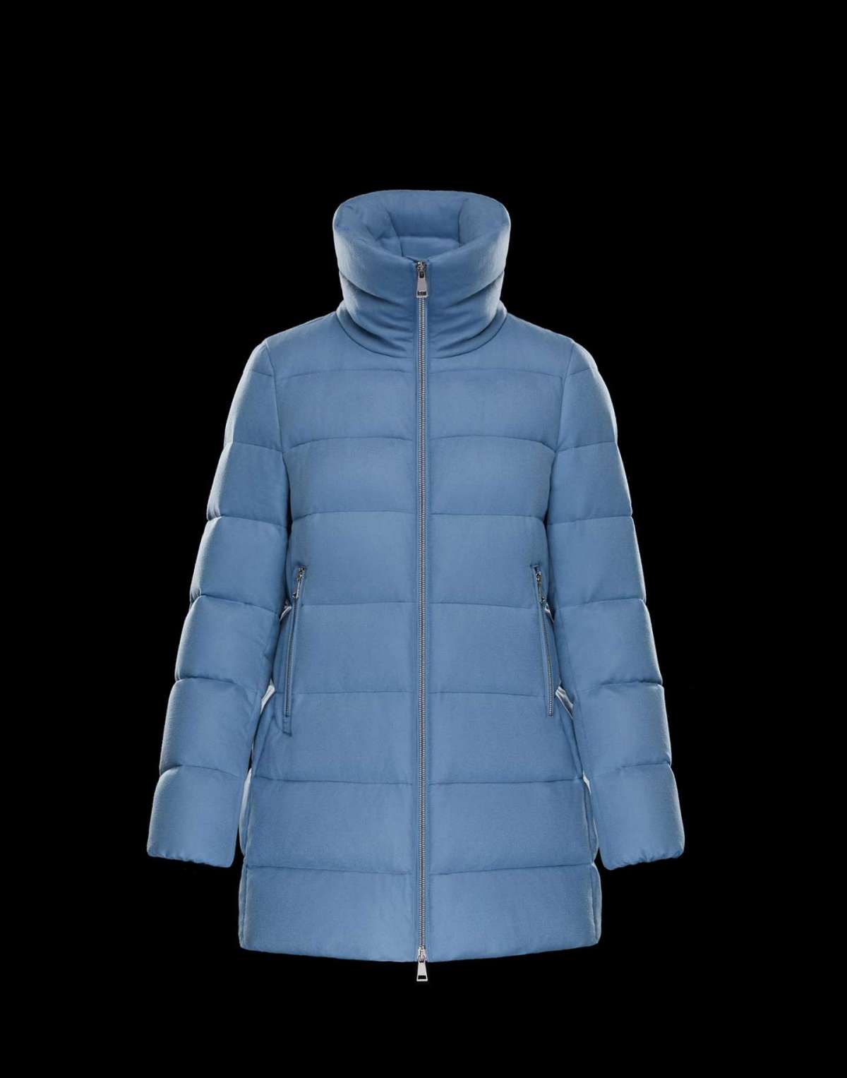 Piumino azzurro Moncler