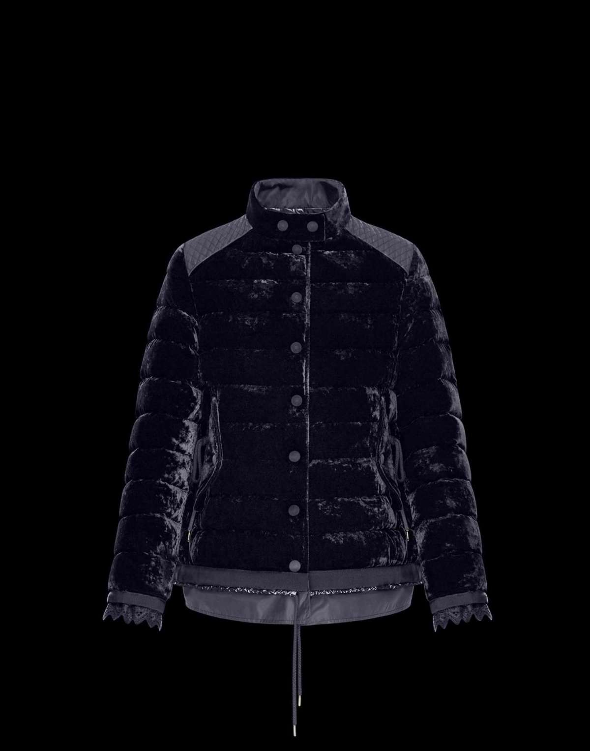 Piumino blu Moncler