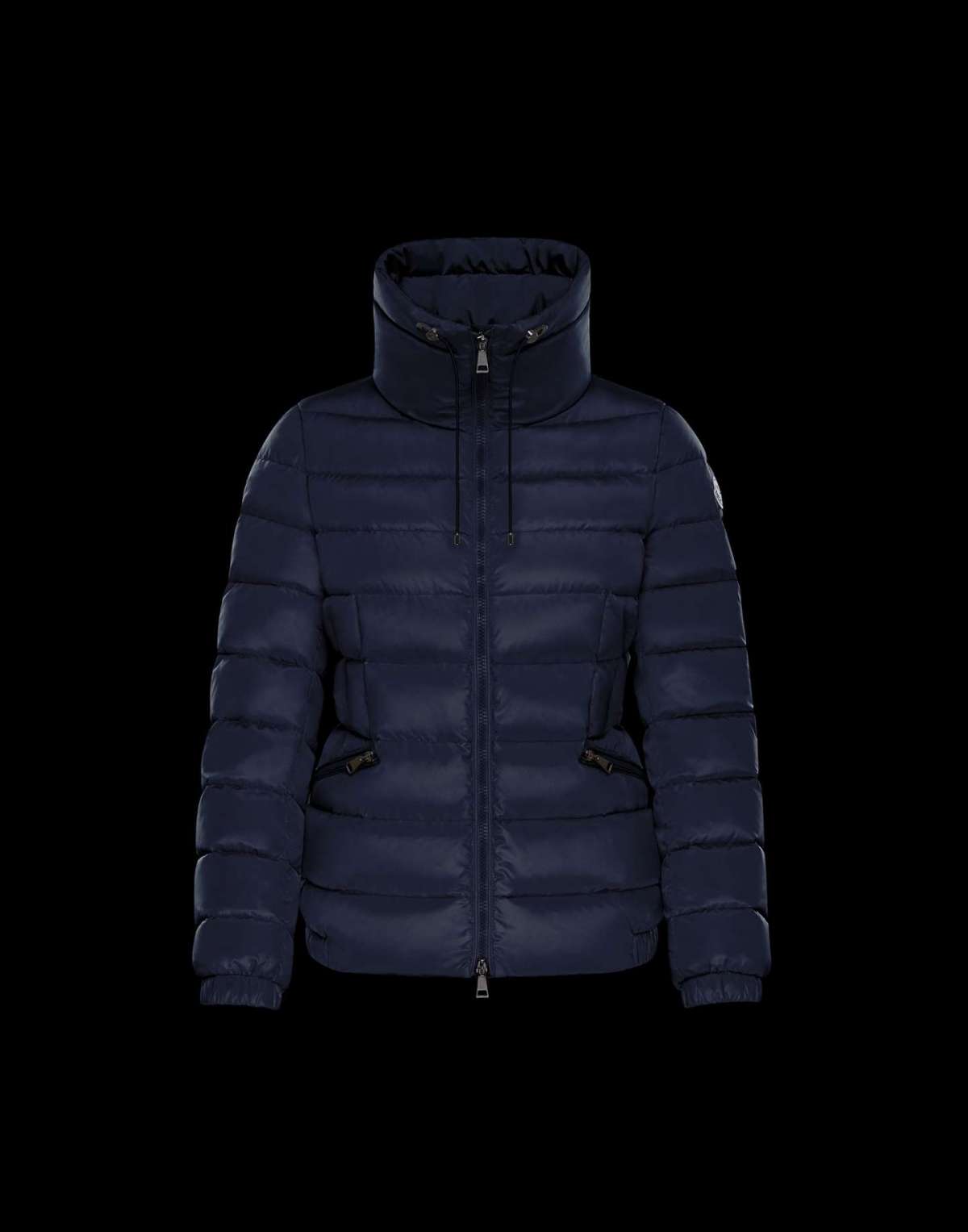 Piumino corto blu Moncler