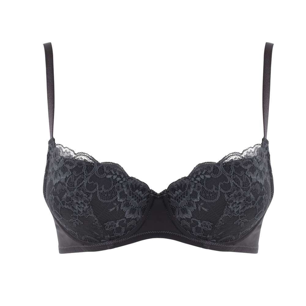 Reggiseno nero con ferretto