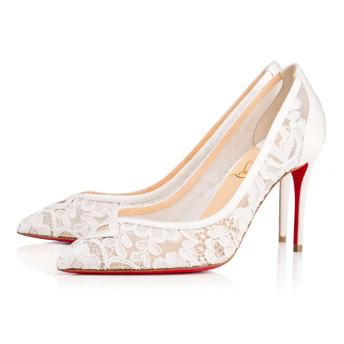 Scarpe da sposa in pizzo Christian Louboutin