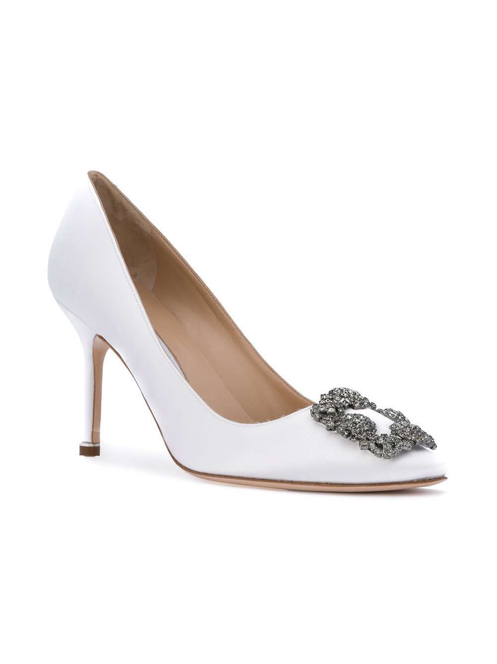 Scarpe gioiello da sposa Manolo Blahnik