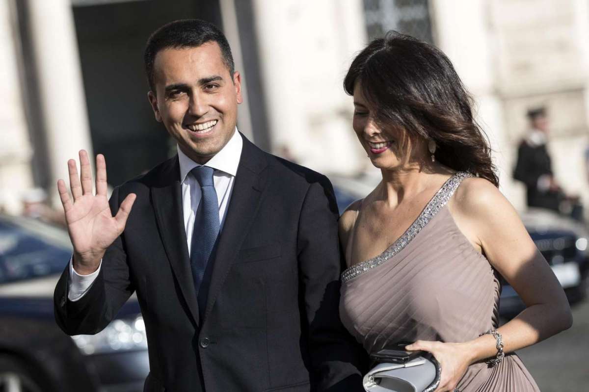 Silvia Virgulti e Luigi Di Maio