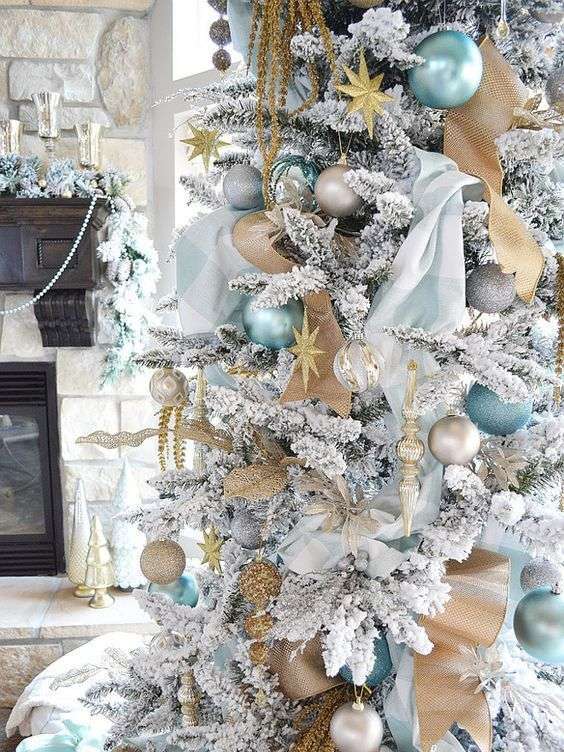 Albero di Natale bianco elegante