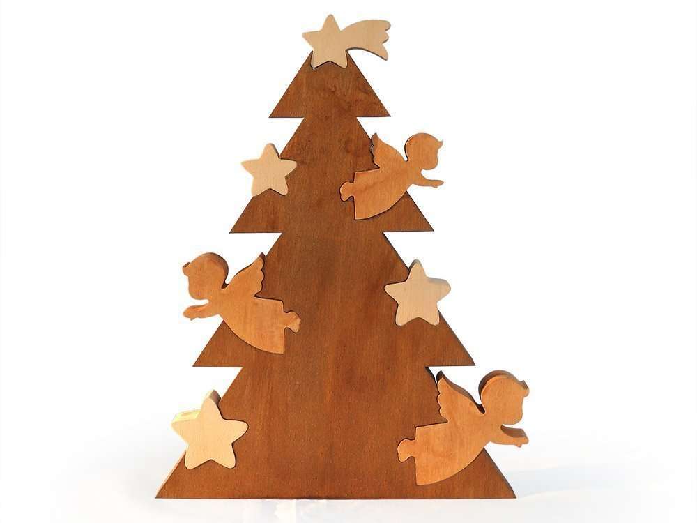 Albero di Natale in legno