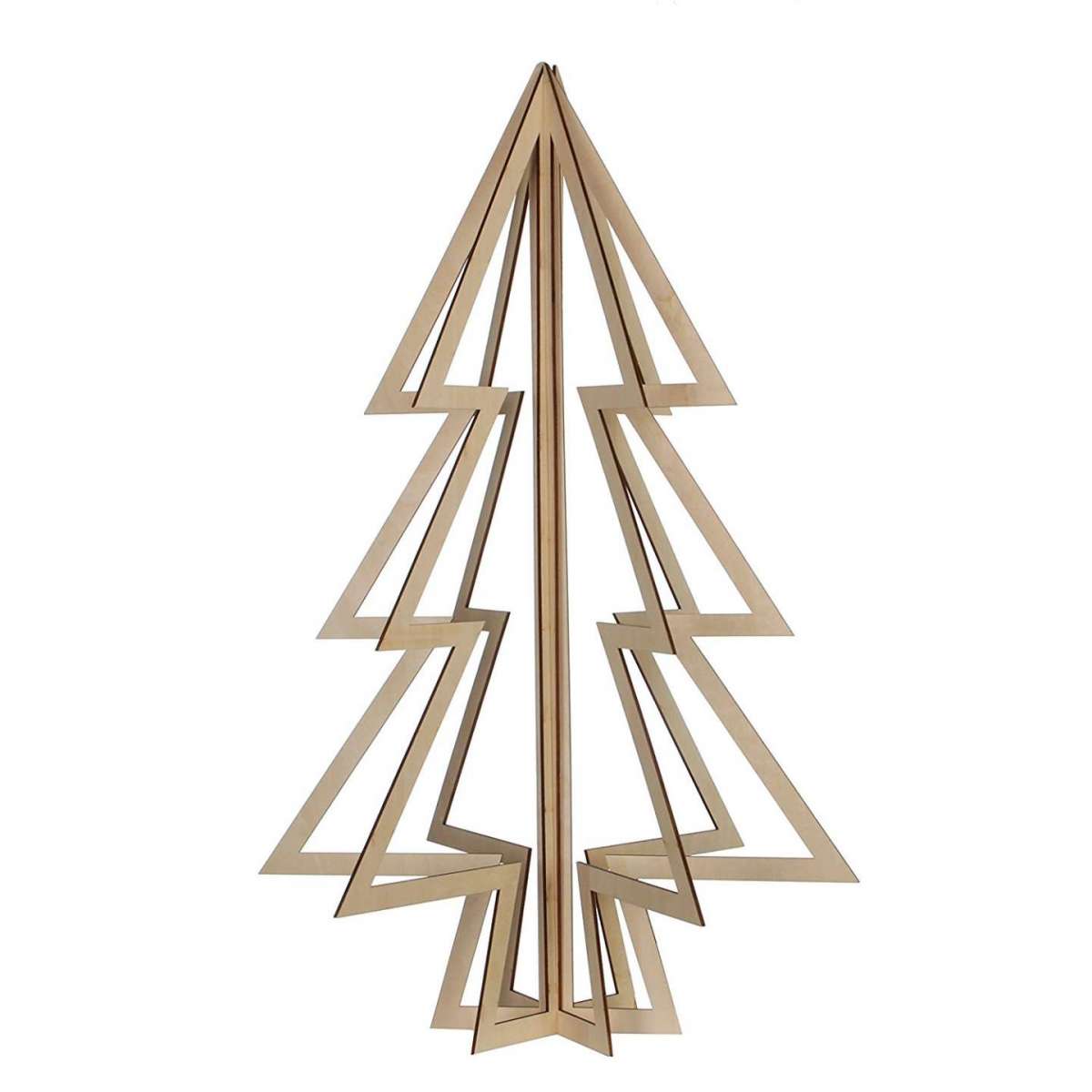 Albero natalizio in legno Luca Lighting