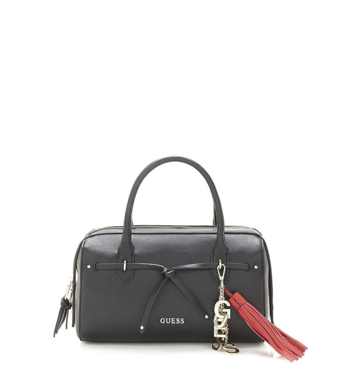 Borsa a bauletto nera Guess