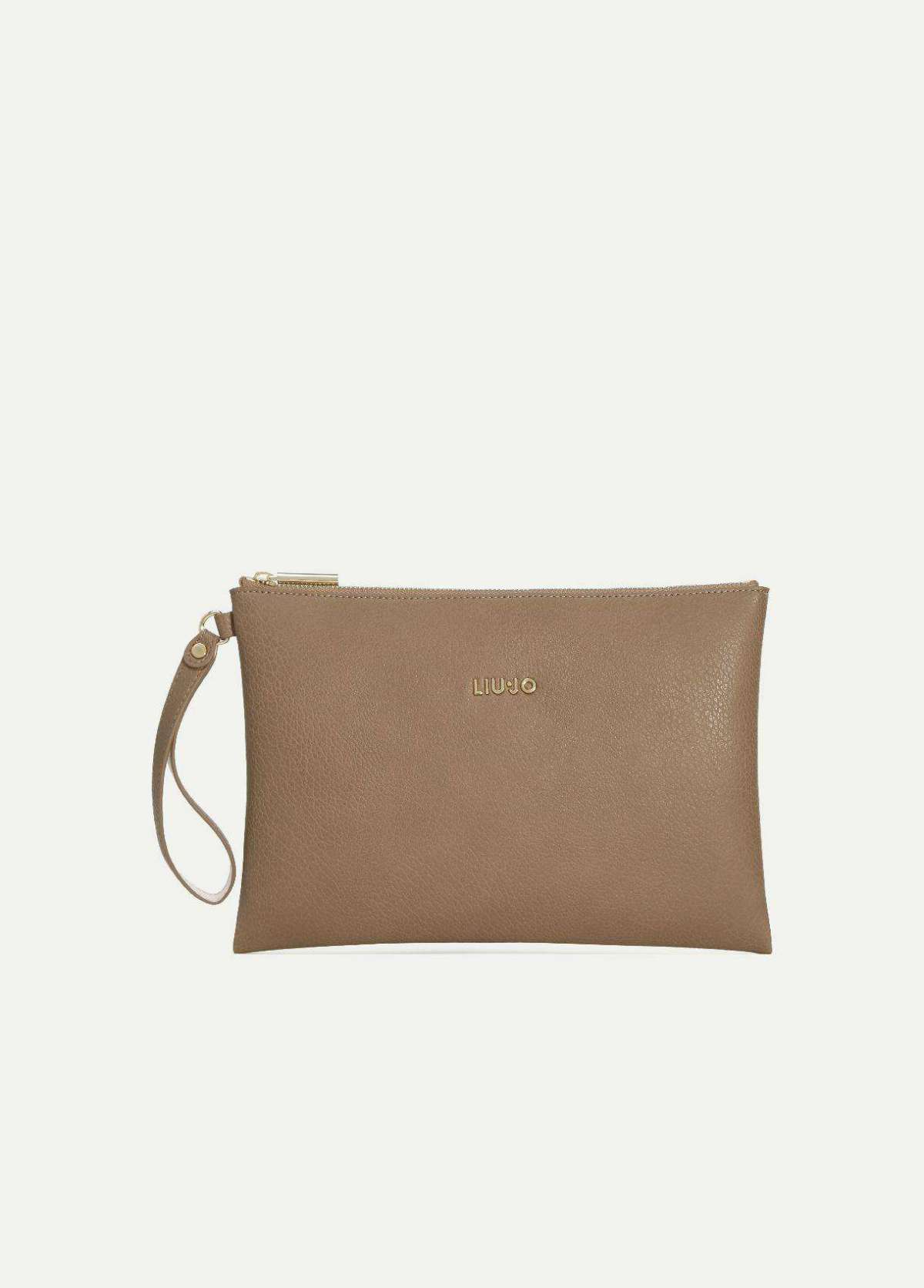 Borsa a busta marrone