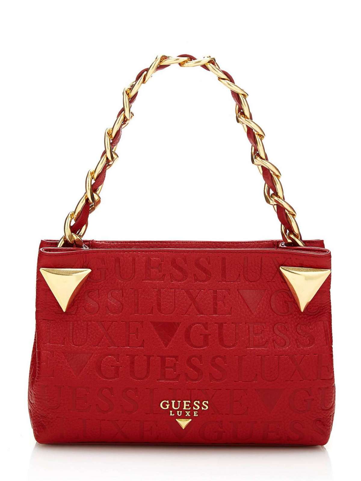 Borsa a spalla rossa Guess