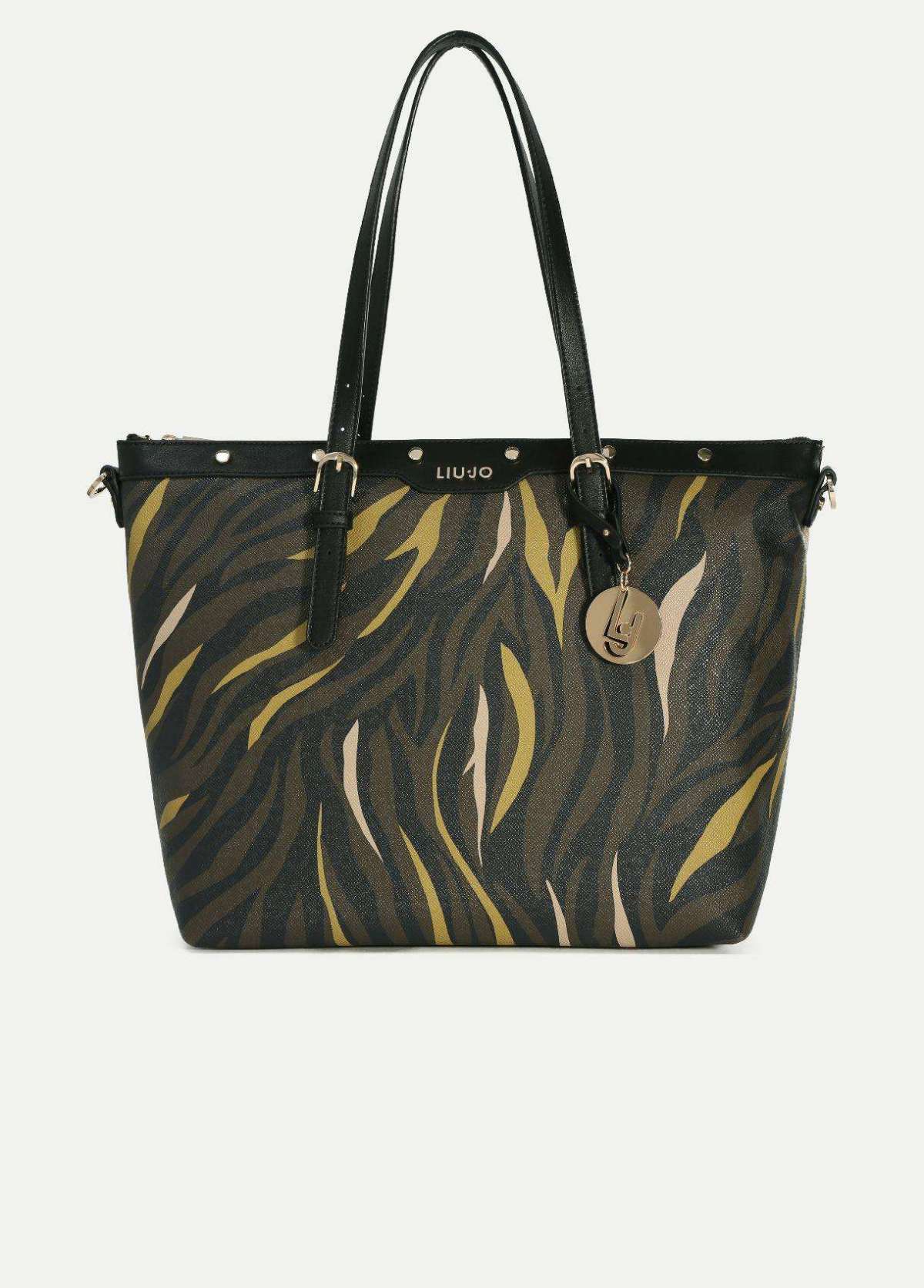 Borsa a spalla stampata Liu Jo