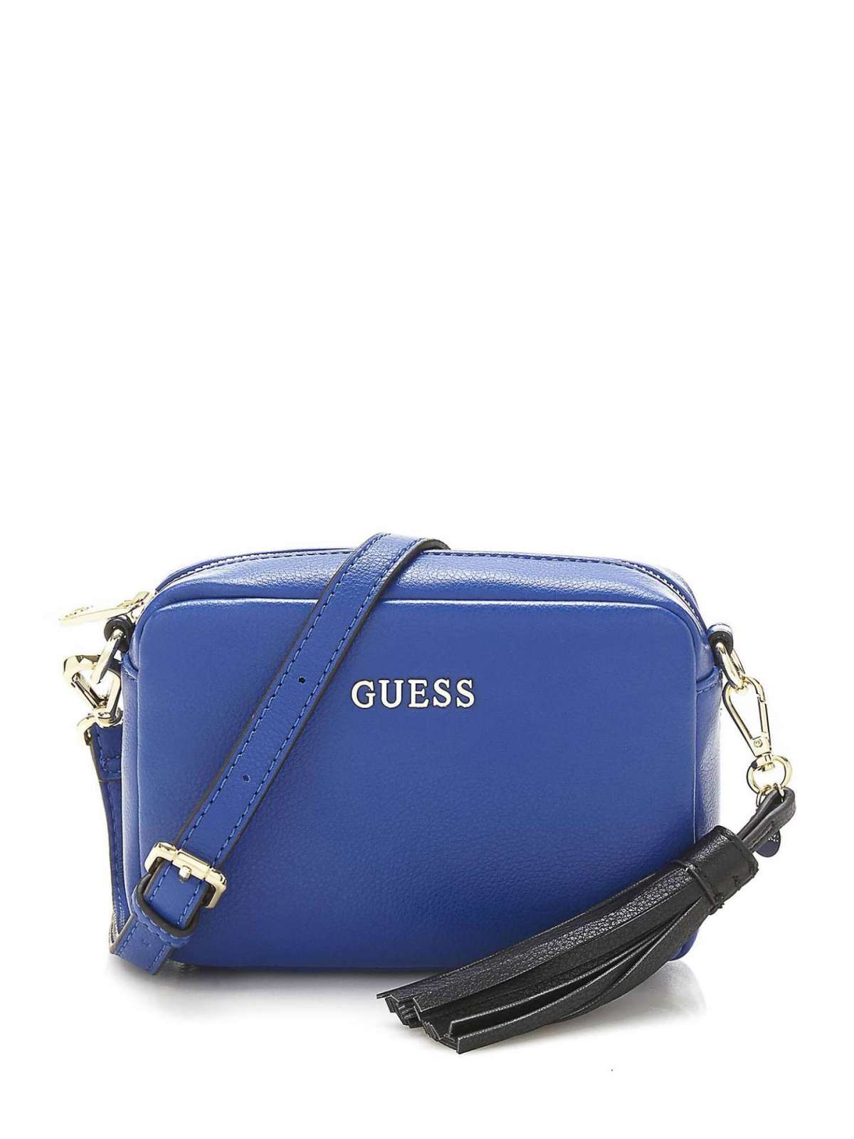 Borsa a tracolla blu Guess