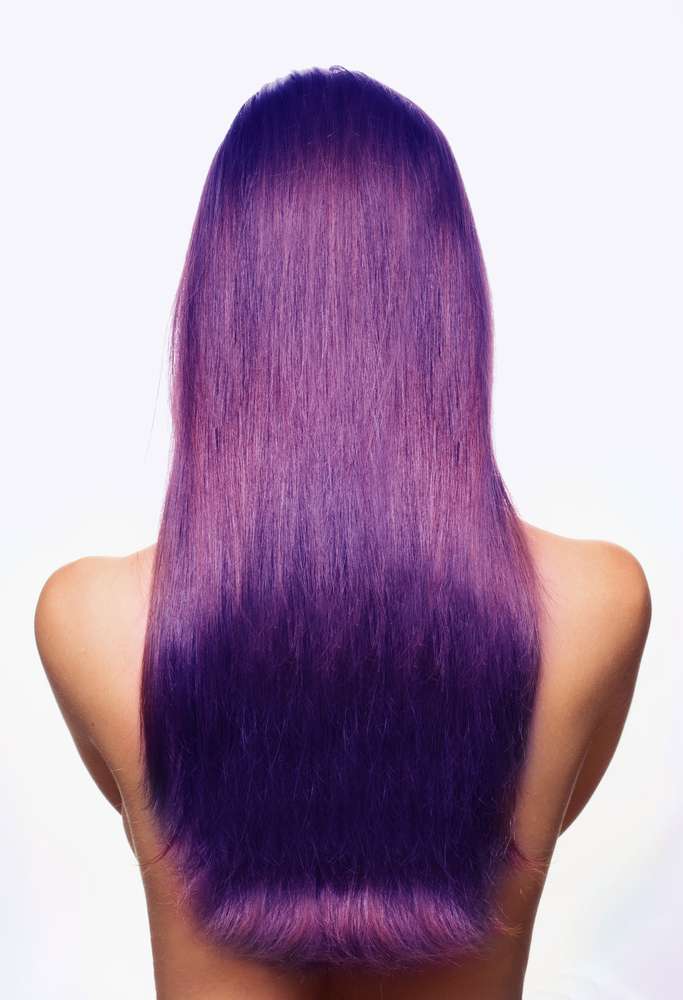 Capelli Ultra Violet lisci