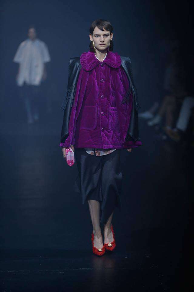 Cappotto Ultra Violet Balenciaga