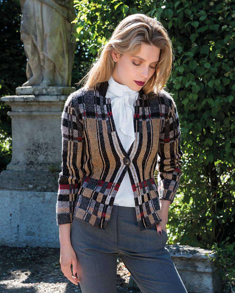 Cardigan jacquard