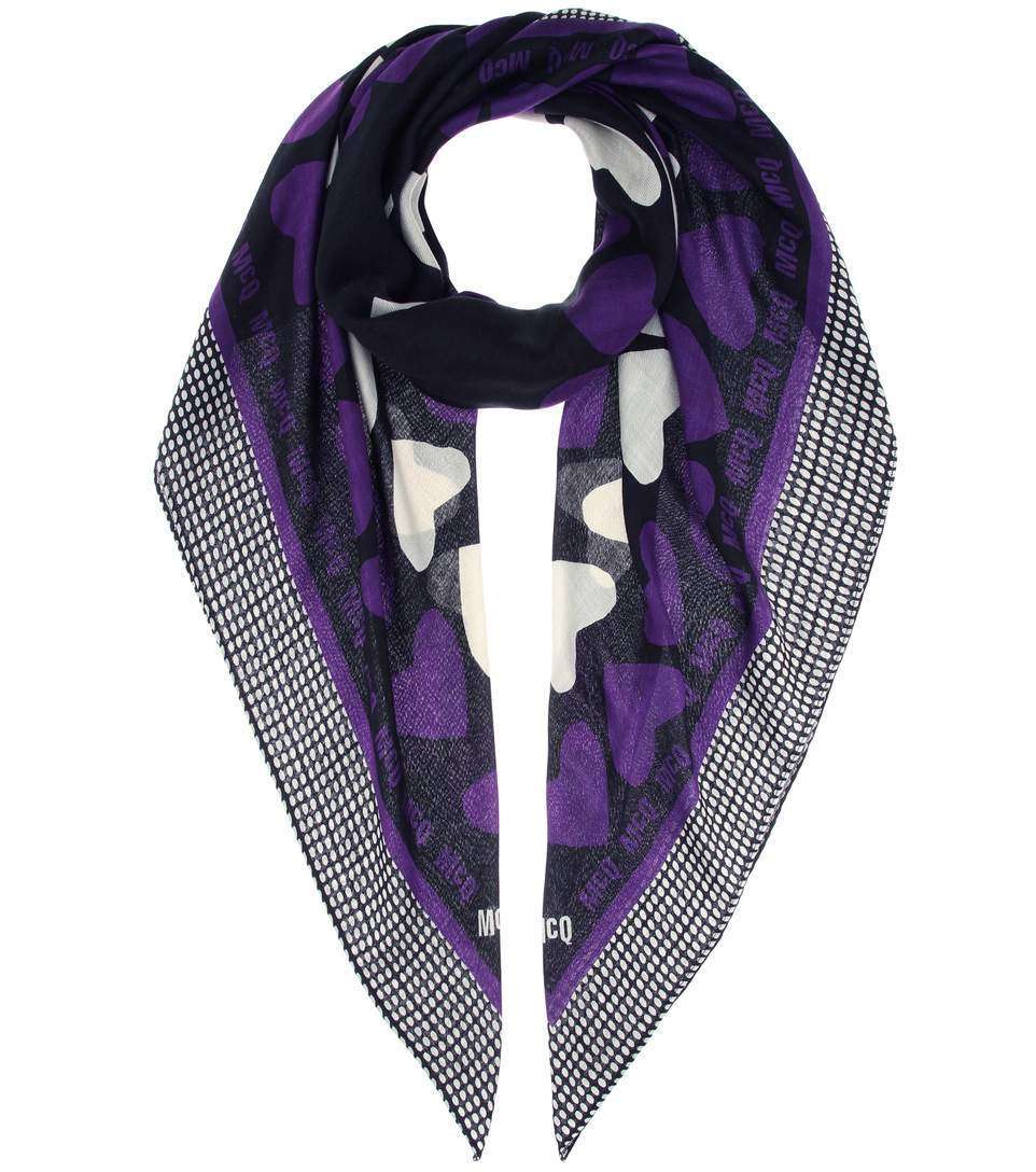 Foulard Ultra Violet Alexander McQueen