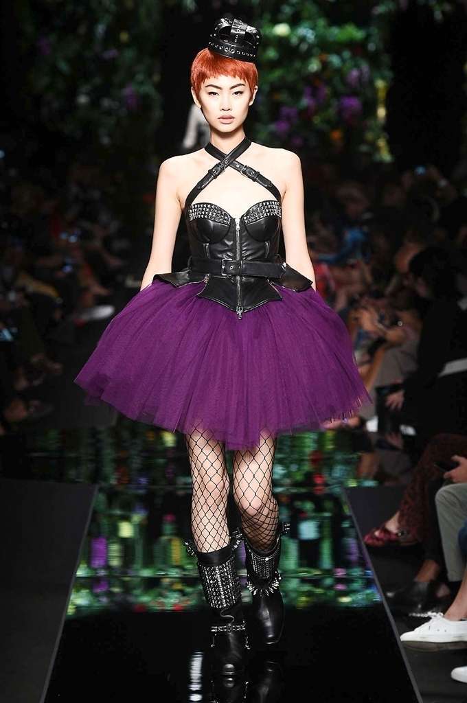 Gonna Ultra Violet Moschino