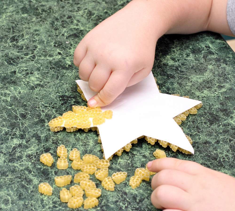 Lavoretti di Natale con la pasta