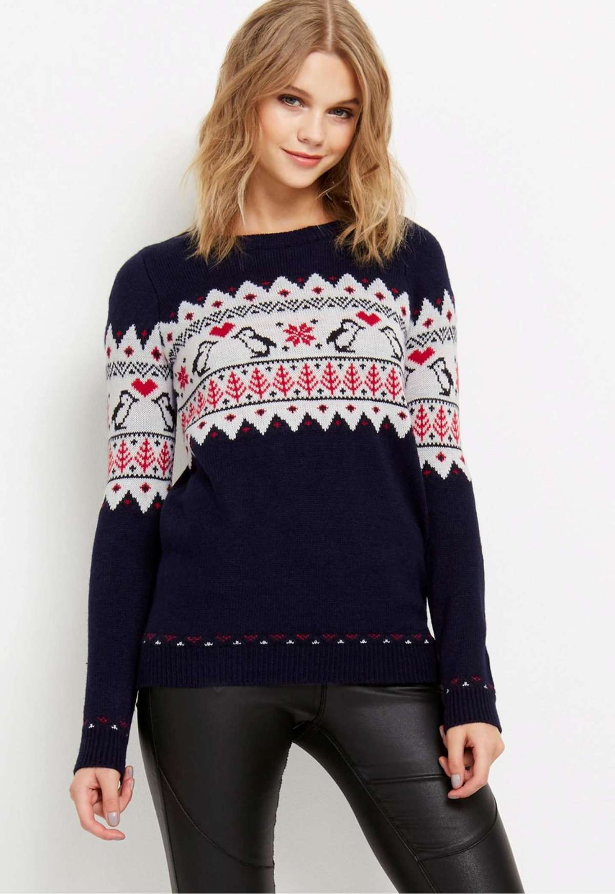Maglione natalizio stile norvegese