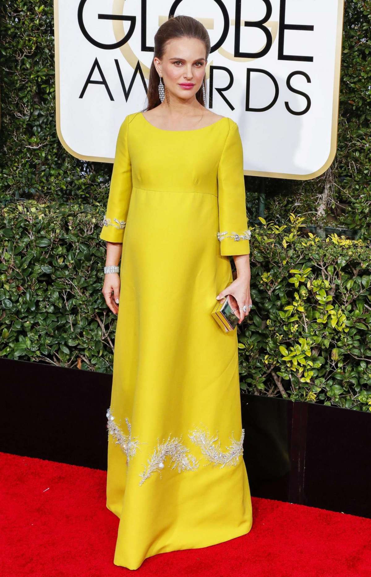 Natalie Portman ai Golden Globe 2017