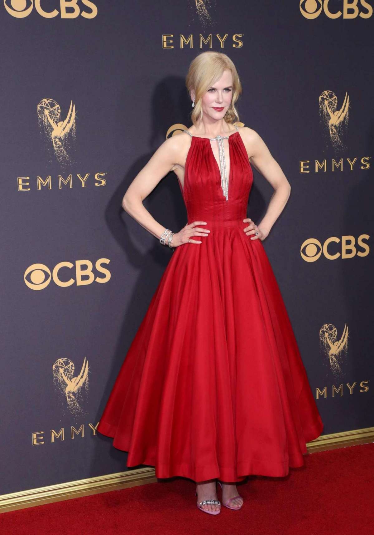 Nicole Kidman in Calvin Klein agli Emmy Awards 2017