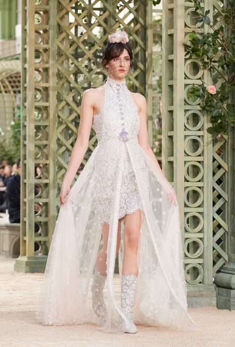 Abito da sposa asimmetrico Chanel