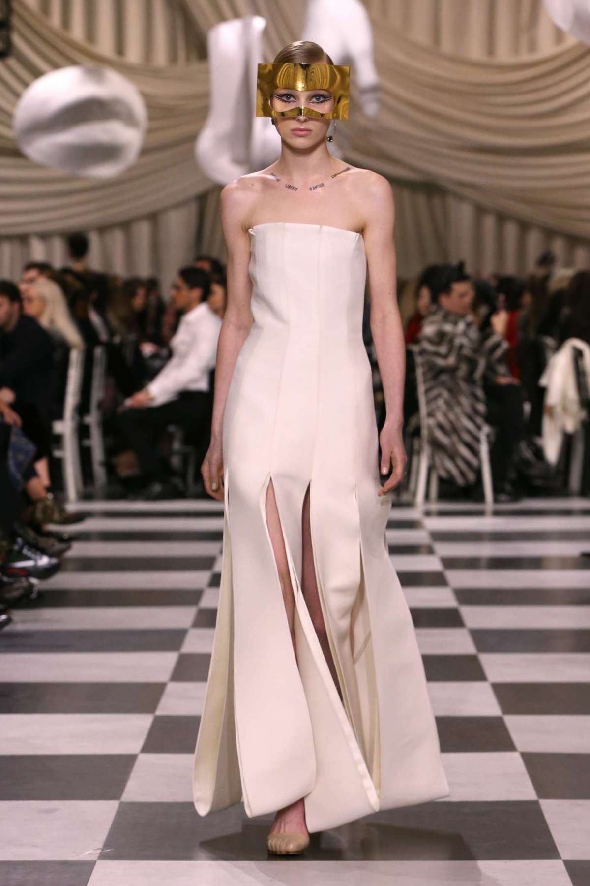 Abito da sposa in seta Dior