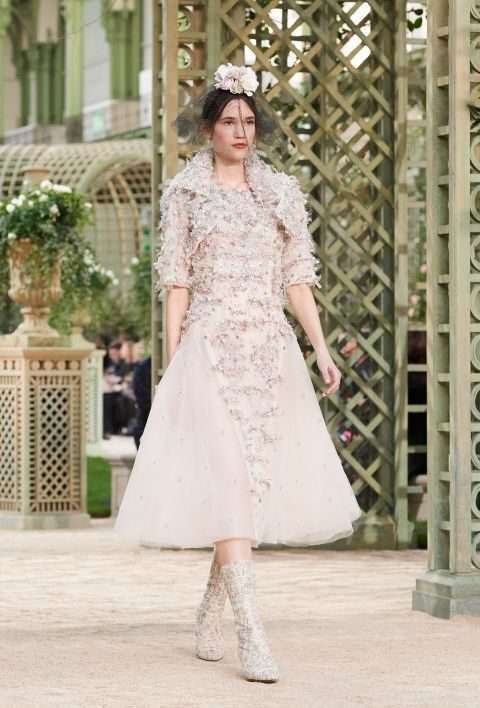 Abito da sposa midi Chanel