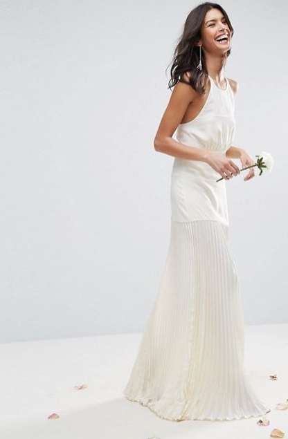 Abito da sposa scivolato Asos