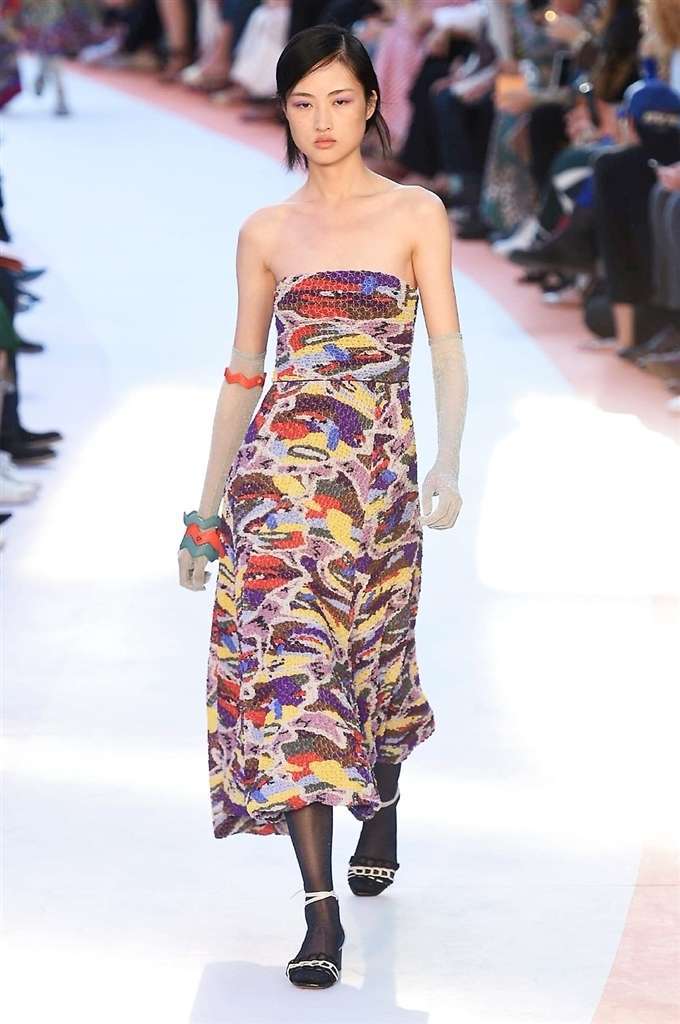 Abito lungo stampato Missoni