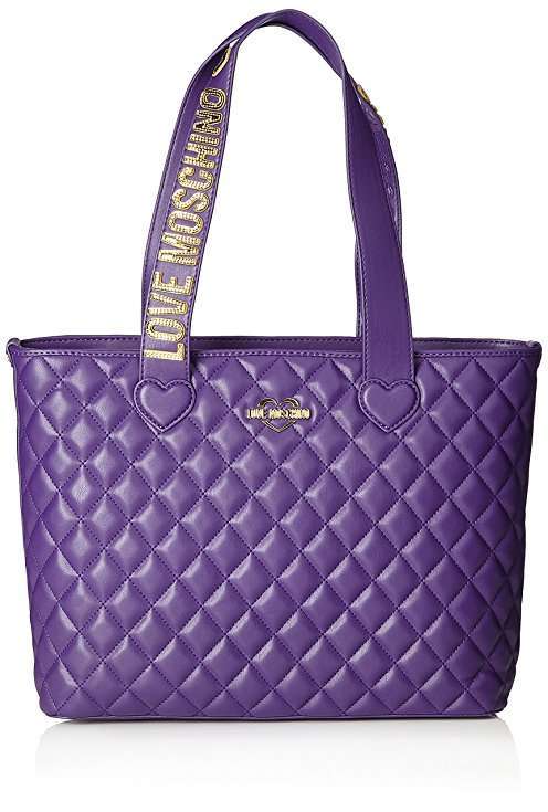 Borsa a spalla Love Moschino Ultra Violet