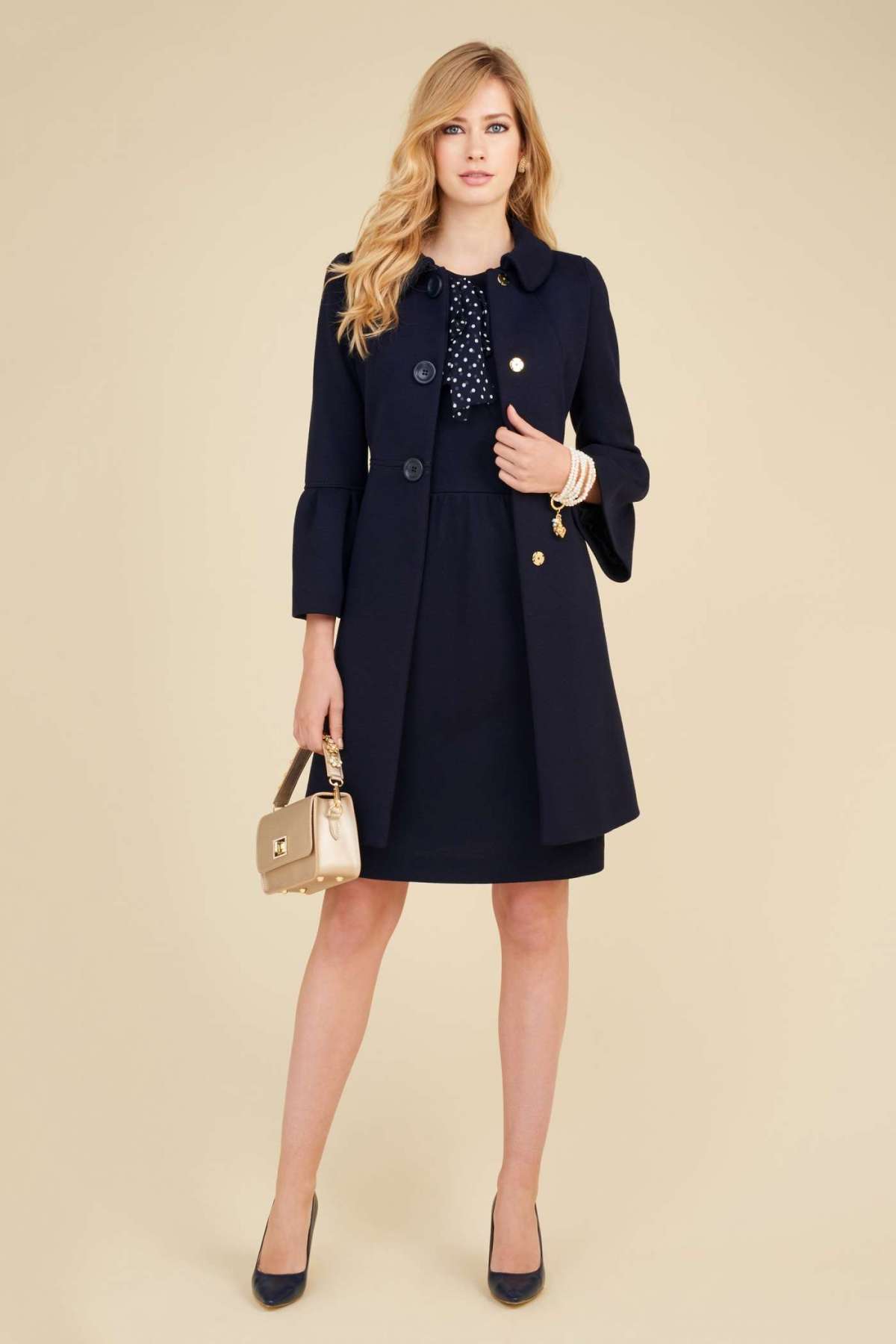 Cappotto con maniche midi Luisa Spagnoli