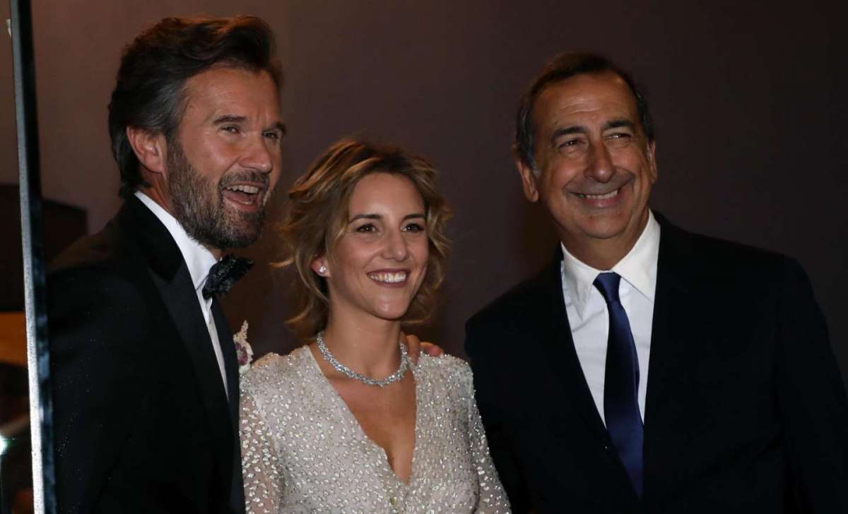 Carlo e Rosa con il sindaco
