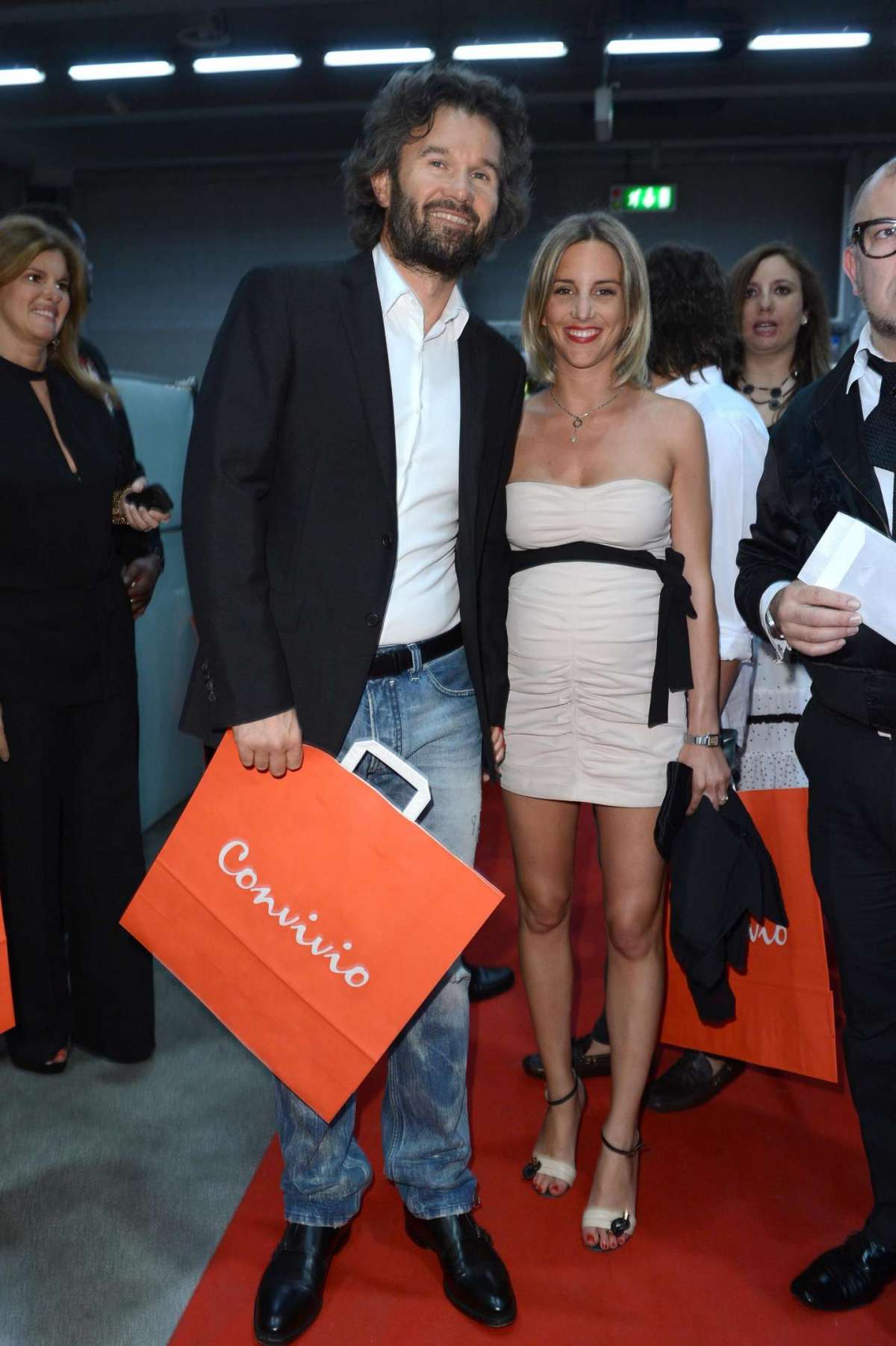 Cracco e la moglie Rosa